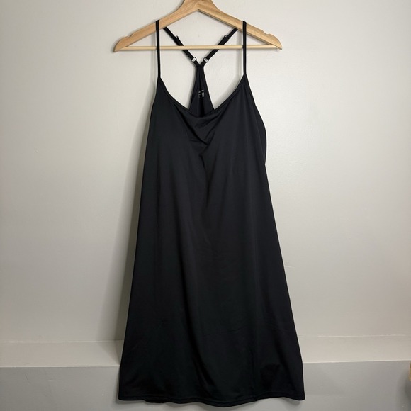 Eddie Bauer Women's Resolution Sleeveless Sport Dress Womens X-Large Black - Picture 1 of 11